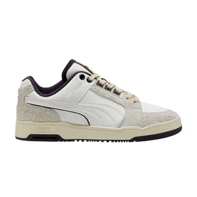 Pre-owned Puma Slipstream Lo 'service Line' In White