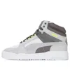 Puma Slipstream Mid Tech 'white Grey' In Gray