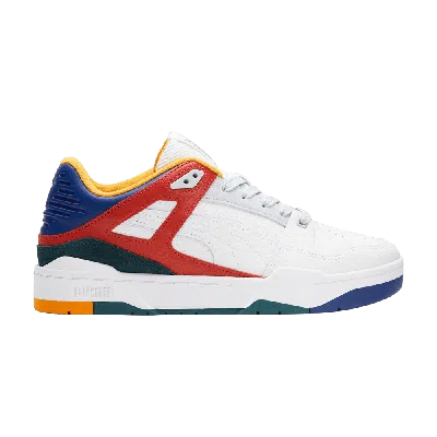 Pre-owned Puma Slipstream 'new Heritage - White'