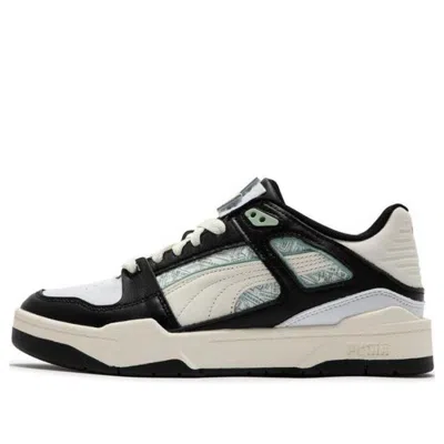 Puma Slipstream Runway Shoes 'beige Black' In Multi