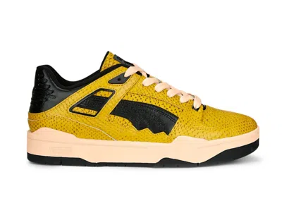Pre-owned Puma Slipstream T Staple Sneakers In Radiant Yellow