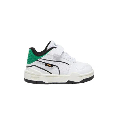 Pre-owned Puma Slipstream Toddler 'white Archive Green' | Infant Size 5