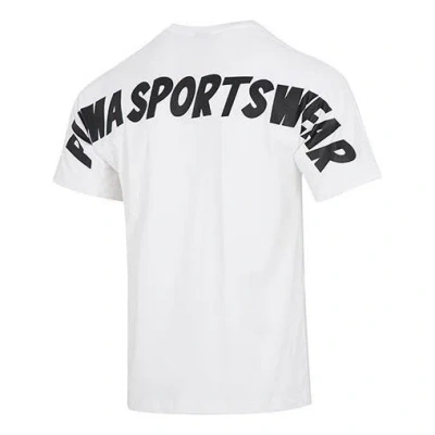 Puma Slogan Sportswear Tee 'white'