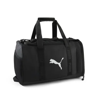 Puma Small Gym Duffel Bag In Black