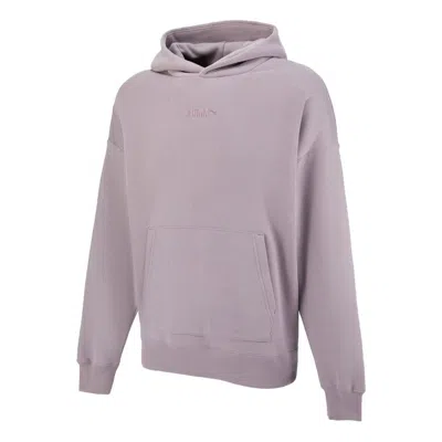 Puma Small Logo Hoodie 'pink'