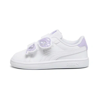 Puma Babies' Smash 3.0 Butterfly Toddlers' Sneakers In White