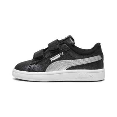 Puma Babies' Smash 3.0 Glitz Glam Toddlers' Sneakers In Black