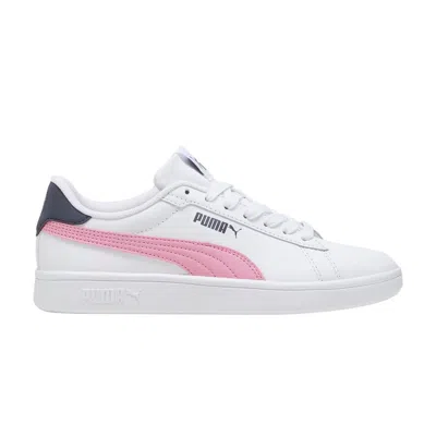Pre-owned Puma Smash 3.0 Leather Big Kid 'white Mauved Out' | Kid's Size 5