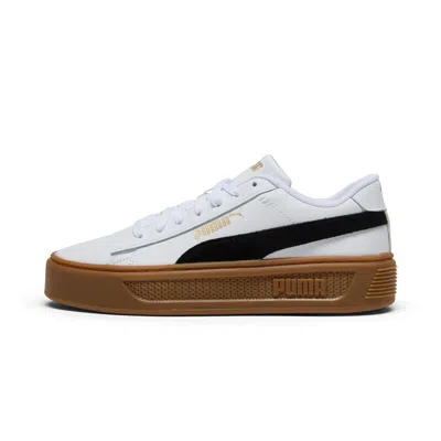 Puma Smash Platform V3 Mono Twist Shoes In White