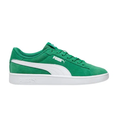 Pre-owned Puma Smash 3.0 Suede Big Kid 'archive Green' | Kid's Size 4