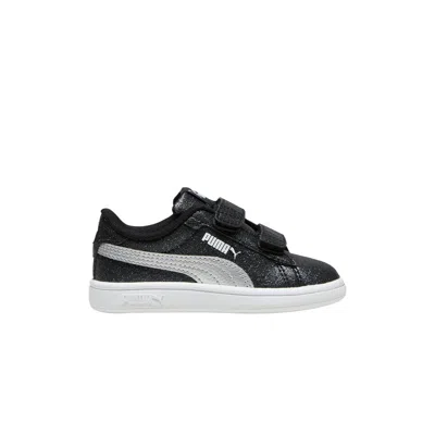 Pre-owned Puma Smash 3.0 Toddler 'glitz Glam' | Black | Infant Size 6
