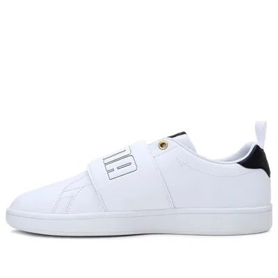 Puma Smash Slip-on Bold Leisure Board Shoes Unisex White/black