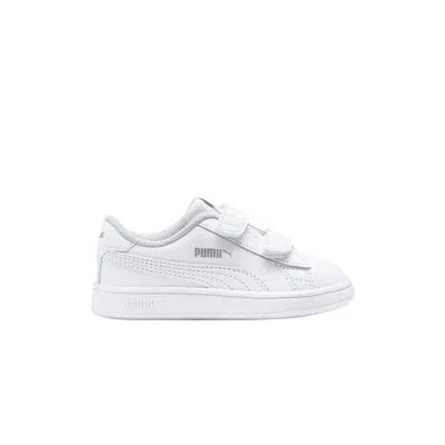 Pre-owned Puma Smash V2 Infant 'white' | Infant Size 8