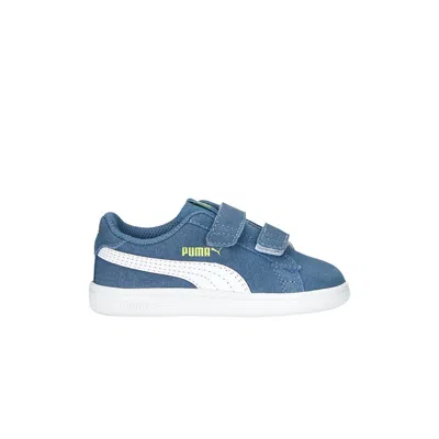Pre-owned Puma Smash V2 Suede Infant 'deep Dive' | Blue | Infant Size 4