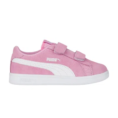 Pre-owned Puma Smash V2 Suede Little Kid 'lilac Chiffon' | Pink | Kid's Size 3.5
