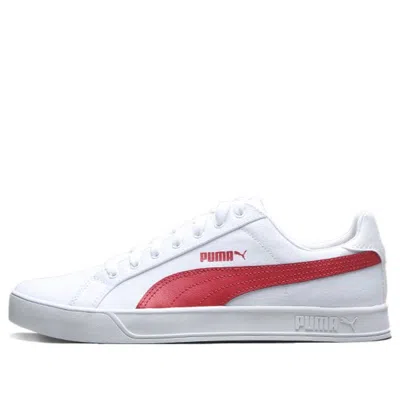 Puma Smash Vulc Canvas 'white American Beauty'