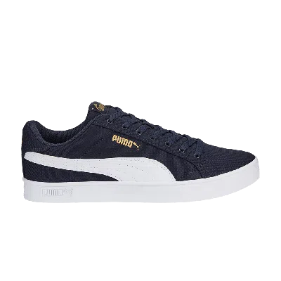 Pre-owned Puma Smash Vulc V3 Cv 'fs - Parisian Night' In Blue