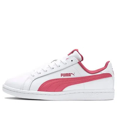 Puma Smash White/pink Jr. In Multi