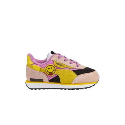 Pre-owned Puma Smileyworld X Future Rider Infant 'rose Quartz Mauve Pop' | Pink | Infant Size 5