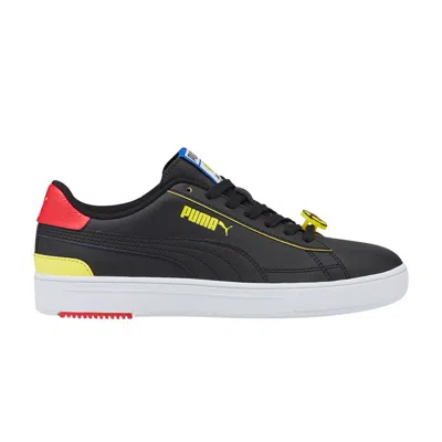 Pre-owned Puma Smileyworld X Serve Pro Big Kid 'black Vibrant Yellow' | Kid's Size 5