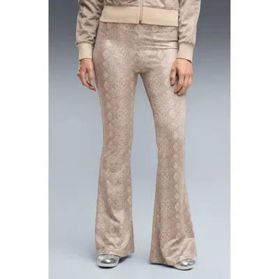 Puma Snake Pack Flare Leggings In Gray
