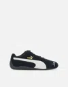 Puma 'speedcat' Black Sneakers With Logo Print On The Side And Logo Lettering On The Side In Black