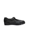 Puma Mostro Fey Satin Ballerina Flats In Black