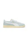 Puma Soft Frosted Dew/white Indoor Sneaker In Blue