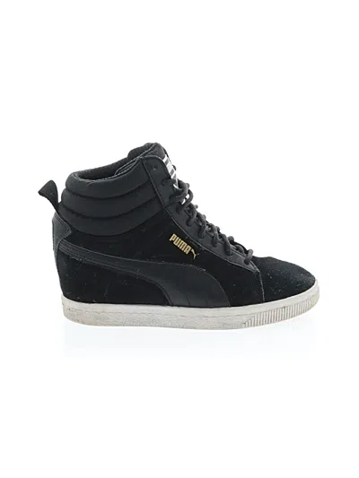 Pre-owned Puma Sneakers In Black