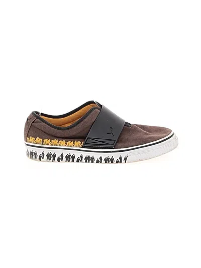 Pre-owned Puma Sneakers In Brown