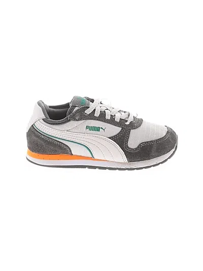 Pre-owned Puma Kids' Sneakers In Gray
