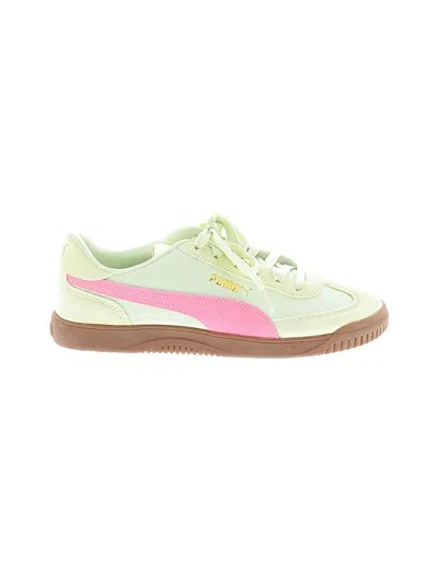 Pre-owned Puma Sneakers In Green