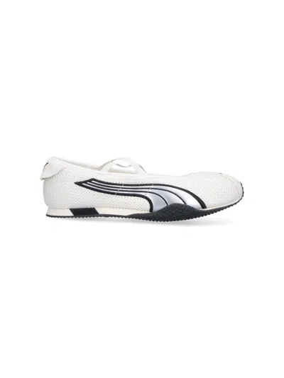 Puma Women S H-street Ballet Sneakers Warm In White