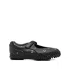 Puma Mostro Fey Ballet Flats With Silver Detail In Black