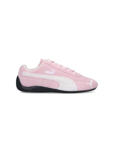 Puma Speedcat Og Suede Sneakers In Pink