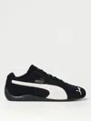 Puma Mens  Black  White Speedcat Og Suede Low-top Trainers In Black