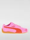 Puma Womens Pink Red Speedcat Og Suede Low-top Trainers