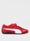 Puma Speed Cat Sneaker In Red