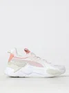 Puma Rs-x Reinvent Wn's Woman Sneakers White Size 7.5 Leather, Textile Fibers In Weiss 1
