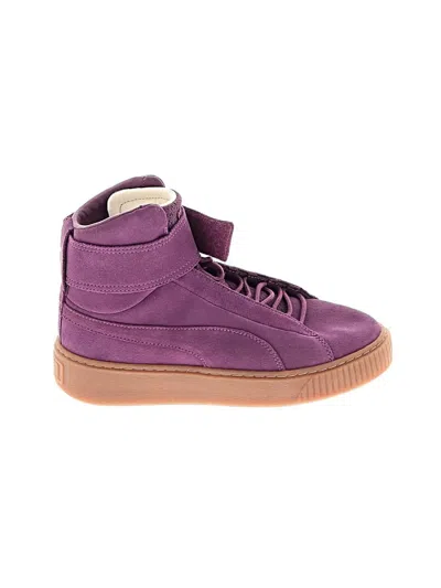 Pre-owned Puma Sneakers In Purple
