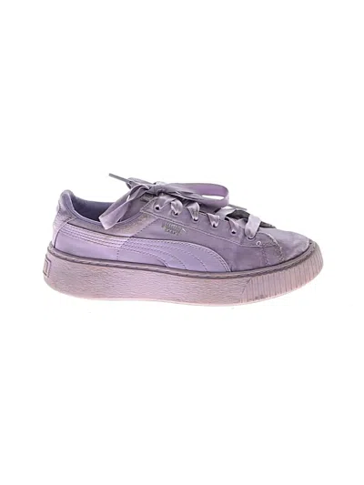 Pre-owned Puma Kids' Sneakers In Purple