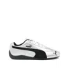 Puma Silver Speedcat Metallic Sneakers In Silver