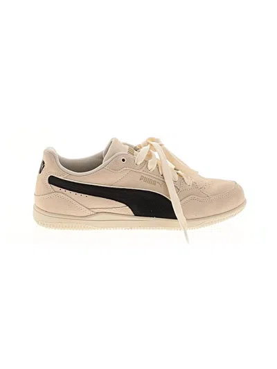 Pre-owned Puma Sneakers In Tan
