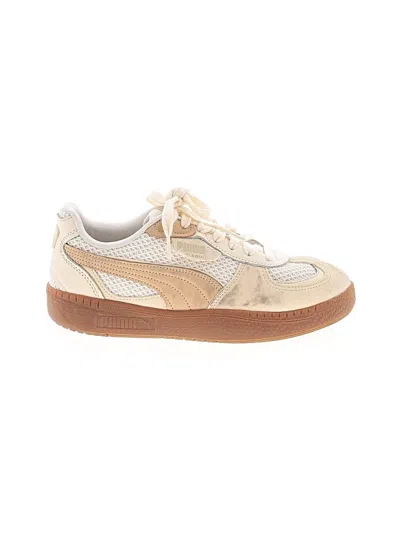 Pre-owned Puma Sneakers In Tan