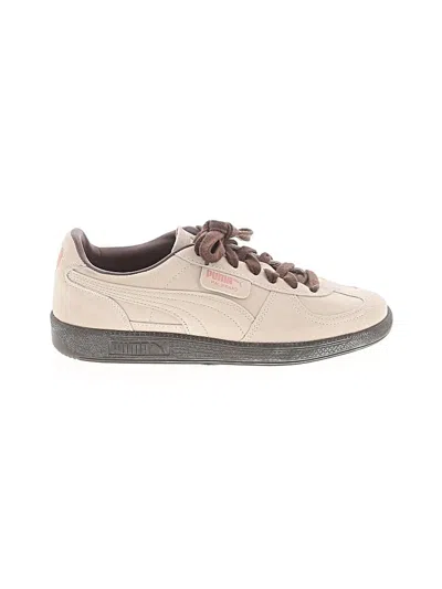 Pre-owned Puma Sneakers In Tan