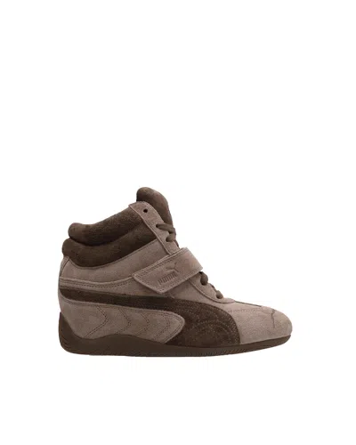Puma Sneakers W Speedcat Wedge Taupe Chocolate