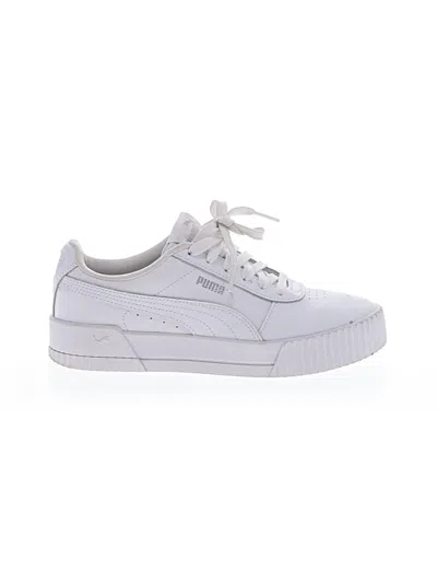 Pre-owned Puma Sneakers In White