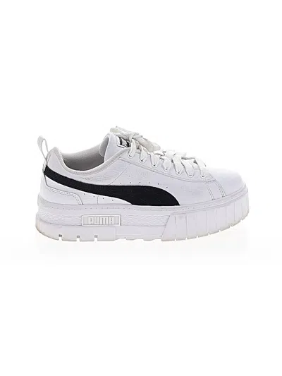 Pre-owned Puma Kids' Sneakers In White