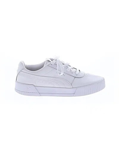 Pre-owned Puma Sneakers In White