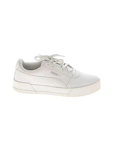 Pre-owned Puma Sneakers In White